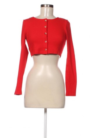 Damen Strickjacke SHEIN, Größe S, Farbe Rot, Preis 14,83 €