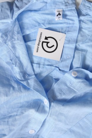 Γυναικείο πουκάμισο, Μέγεθος XXL, Χρώμα Μπλέ, Τιμή 14,07 €
