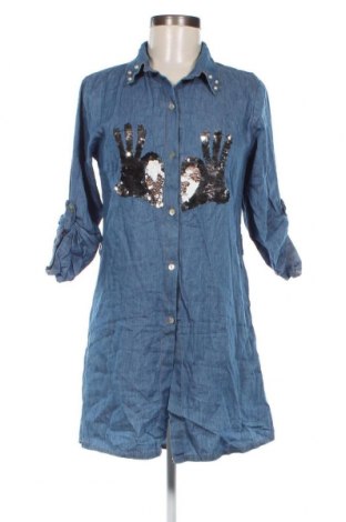 Γυναικείο πουκάμισο, Μέγεθος L, Χρώμα Μπλέ, Τιμή 7,11 €