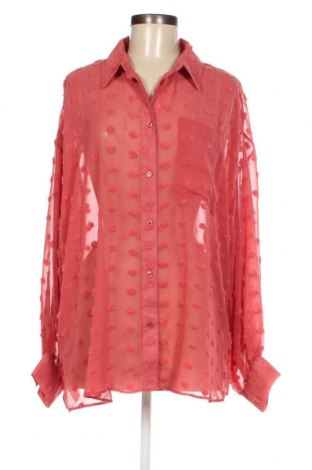 Γυναικείο πουκάμισο ASOS, Μέγεθος XL, Χρώμα Ρόζ , Τιμή 11,14 €