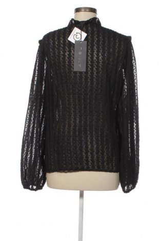 Γυναικείο πουκάμισο Amisu, Μέγεθος XL, Χρώμα Μαύρο, Τιμή 24,74 €