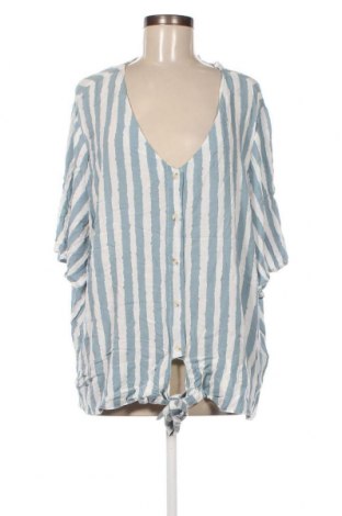 Γυναικείο πουκάμισο Anko, Μέγεθος 3XL, Χρώμα Μπλέ, Τιμή 14,07 €
