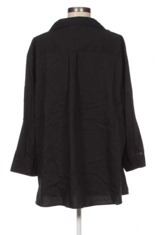 Γυναικείο πουκάμισο Avella, Μέγεθος 3XL, Χρώμα Μαύρο, Τιμή 24,74 €