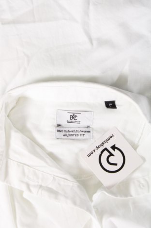 Γυναικείο πουκάμισο B&C Collection, Μέγεθος L, Χρώμα Λευκό, Τιμή 15,46 €