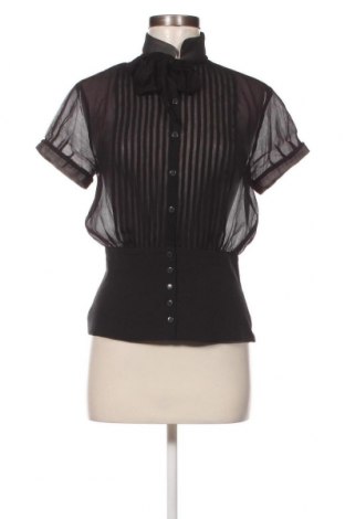 Γυναικείο πουκάμισο BL!P, Μέγεθος M, Χρώμα Μαύρο, Τιμή 37,14 €