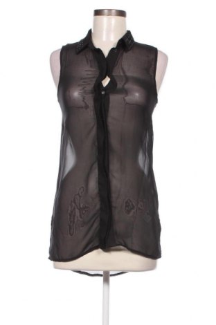 Γυναικείο πουκάμισο Bershka, Μέγεθος S, Χρώμα Μαύρο, Τιμή 12,83 €