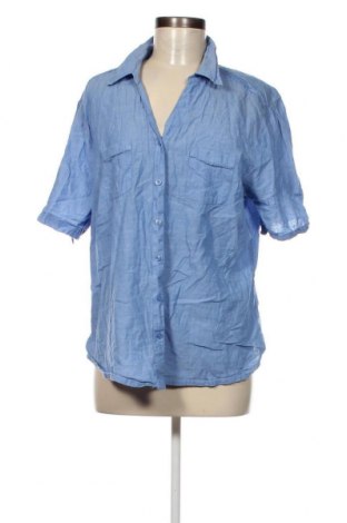 Γυναικείο πουκάμισο Biaggini, Μέγεθος XXL, Χρώμα Μπλέ, Τιμή 13,91 €