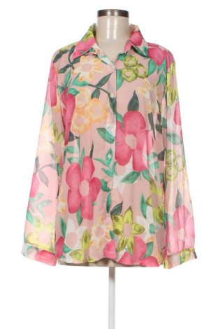 Γυναικείο πουκάμισο Boohoo, Μέγεθος M, Χρώμα Πολύχρωμο, Τιμή 15,46 €
