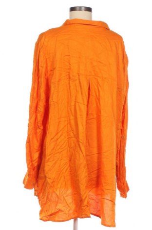 Γυναικείο πουκάμισο Bpc Bonprix Collection, Μέγεθος 3XL, Χρώμα Πορτοκαλί, Τιμή 14,53 €