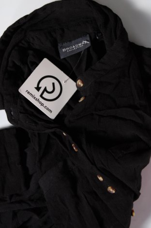 Γυναικείο πουκάμισο Broadway, Μέγεθος XS, Χρώμα Μαύρο, Τιμή 2,47 €