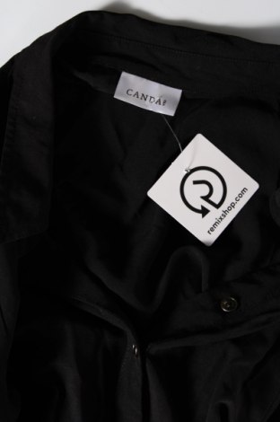 Γυναικείο πουκάμισο Canda, Μέγεθος 3XL, Χρώμα Μαύρο, Τιμή 11,60 €