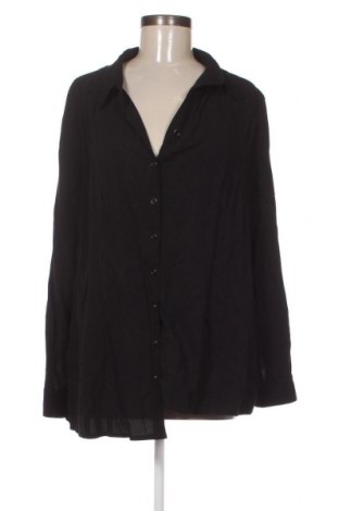 Γυναικείο πουκάμισο Canda, Μέγεθος 3XL, Χρώμα Μαύρο, Τιμή 14,53 €
