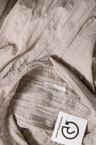Γυναικείο πουκάμισο Canda, Μέγεθος XL, Χρώμα  Μπέζ, Τιμή 6,49 €