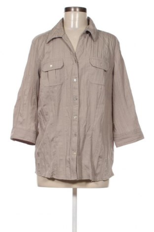 Γυναικείο πουκάμισο Canda, Μέγεθος XL, Χρώμα  Μπέζ, Τιμή 12,52 €