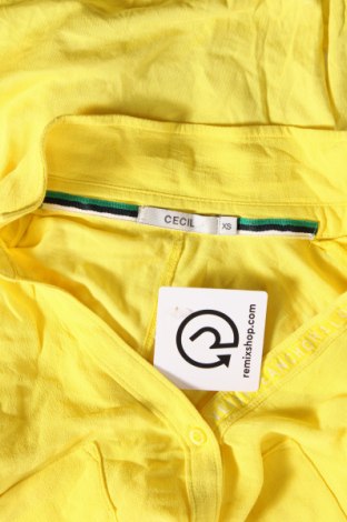 Γυναικείο πουκάμισο Cecil, Μέγεθος XS, Χρώμα Κίτρινο, Τιμή 2,82 €