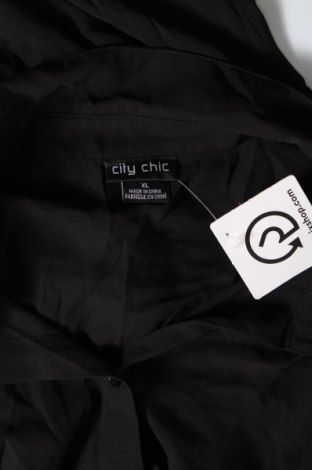 Дамска риза City Chic, Размер XL, Цвят Черен, Цена 20,75 лв.