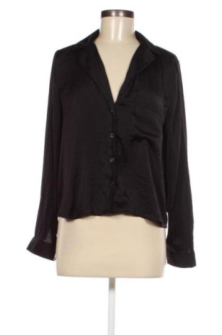 Γυναικείο πουκάμισο Clockhouse, Μέγεθος L, Χρώμα Μαύρο, Τιμή 3,09 €
