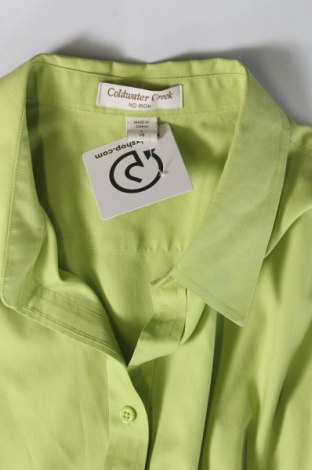 Дамска риза Coldwater Creek, Размер L, Цвят Зелен, Цена 24,00 лв.