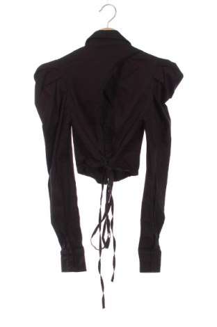 Γυναικείο πουκάμισο Collusion, Μέγεθος XXS, Χρώμα Μαύρο, Τιμή 15,23 €