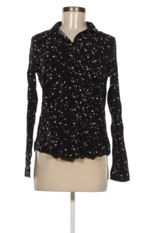 Γυναικείο πουκάμισο Cropp, Μέγεθος L, Χρώμα Μαύρο, Τιμή 4,28 €