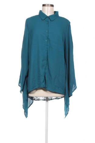 Γυναικείο πουκάμισο Crossroad, Μέγεθος M, Χρώμα Μπλέ, Τιμή 15,46 €