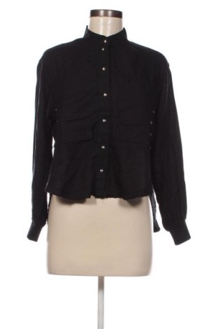 Γυναικείο πουκάμισο Diesel, Μέγεθος XXS, Χρώμα Μαύρο, Τιμή 34,54 €