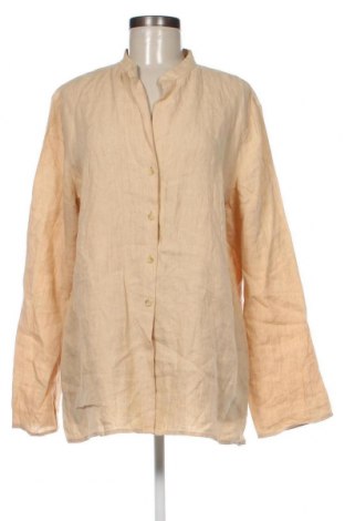 Дамска риза Ellen Tracy, Размер XL, Цвят Бежов, Цена 28,22 лв.