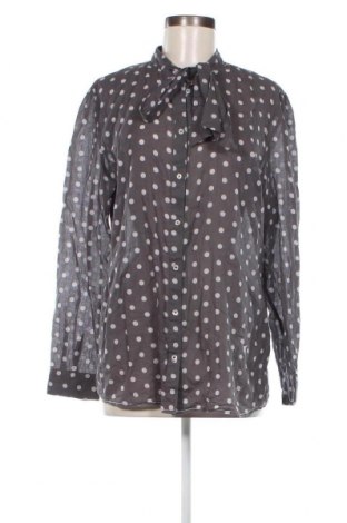 Γυναικείο πουκάμισο Emily Van den Bergh, Μέγεθος XL, Χρώμα Γκρί, Τιμή 24,72 €