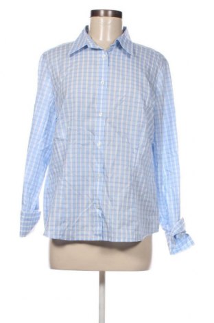 Γυναικείο πουκάμισο Eterna, Μέγεθος L, Χρώμα Μπλέ, Τιμή 16,82 €