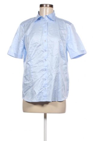 Γυναικείο πουκάμισο Eterna, Μέγεθος L, Χρώμα Μπλέ, Τιμή 17,88 €