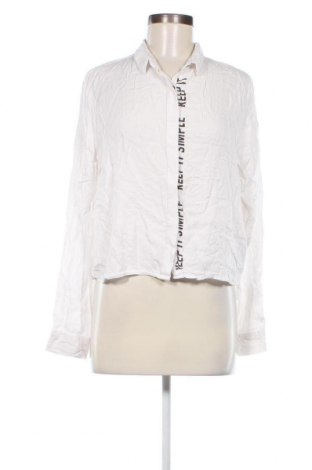 Γυναικείο πουκάμισο Fb Sister, Μέγεθος L, Χρώμα Λευκό, Τιμή 5,10 €