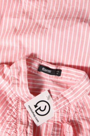 Γυναικείο πουκάμισο Flame, Μέγεθος XXL, Χρώμα Ρόζ , Τιμή 15,46 €
