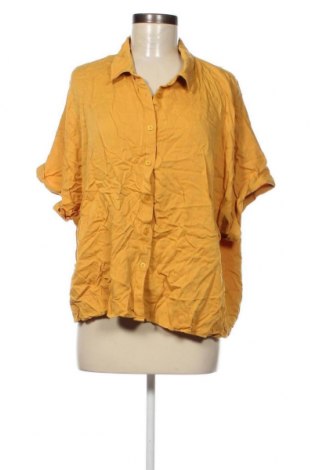 Γυναικείο πουκάμισο Forever 21, Μέγεθος 3XL, Χρώμα Κίτρινο, Τιμή 7,80 €