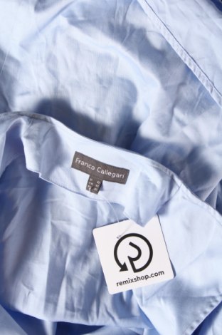 Γυναικείο πουκάμισο Franco Callegari, Μέγεθος L, Χρώμα Μπλέ, Τιμή 6,34 €