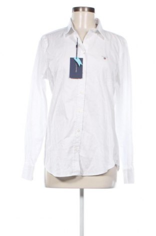 Γυναικείο πουκάμισο Gant, Μέγεθος L, Χρώμα Λευκό, Τιμή 65,72 €