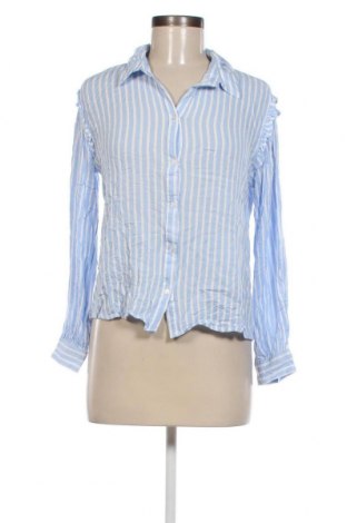 Γυναικείο πουκάμισο Gemo, Μέγεθος M, Χρώμα Μπλέ, Τιμή 4,16 €