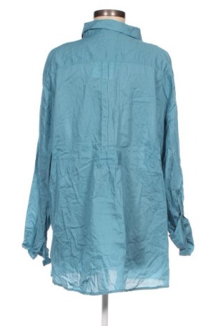 Γυναικείο πουκάμισο Gina Laura, Μέγεθος XXL, Χρώμα Μπλέ, Τιμή 14,85 €