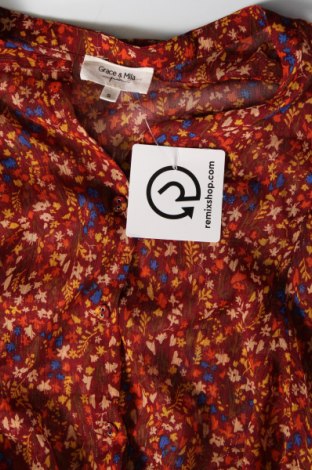 Γυναικείο πουκάμισο Grace & Mila, Μέγεθος S, Χρώμα Πολύχρωμο, Τιμή 3,42 €