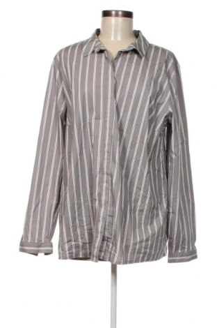 Γυναικείο πουκάμισο Grune Erde, Μέγεθος XL, Χρώμα Γκρί, Τιμή 9,21 €