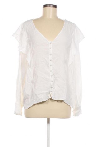Дамска риза H&M, Размер 3XL, Цвят Бял, Цена 11,50 лв.