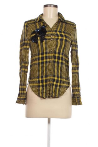 Γυναικείο πουκάμισο H&M, Μέγεθος XS, Χρώμα Πολύχρωμο, Τιμή 2,63 €
