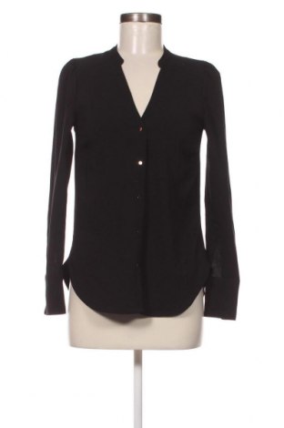 Γυναικείο πουκάμισο H&M, Μέγεθος XS, Χρώμα Μαύρο, Τιμή 3,96 €