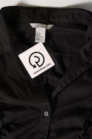 Γυναικείο πουκάμισο H&M, Μέγεθος M, Χρώμα Μαύρο, Τιμή 9,09 €