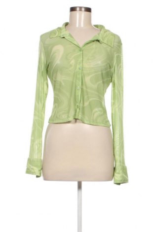 Дамска риза H&M Divided, Размер L, Цвят Зелен, Цена 6,75 лв.