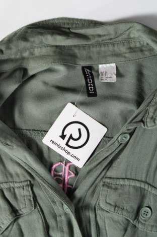 Cămașă de femei H&M Divided, Mărime M, Culoare Verde, Preț 70,00 Lei