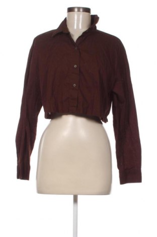 Γυναικείο πουκάμισο H&M Divided, Μέγεθος S, Χρώμα Καφέ, Τιμή 3,96 €