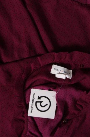 Дамска риза Holly & Whyte By Lindex, Размер M, Цвят Червен, Цена 7,50 лв.
