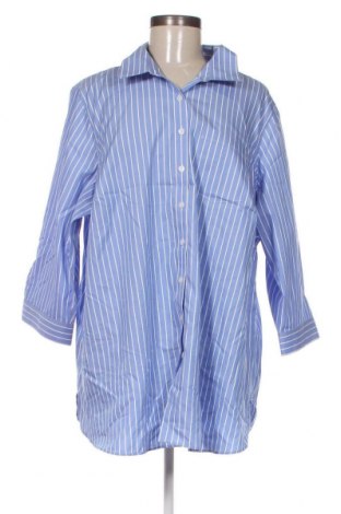 Γυναικείο πουκάμισο Lands' End, Μέγεθος XXL, Χρώμα Μπλέ, Τιμή 15,00 €