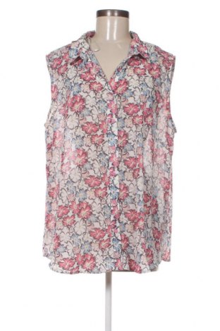 Γυναικείο πουκάμισο Laura Torelli, Μέγεθος XXL, Χρώμα Πολύχρωμο, Τιμή 8,66 €