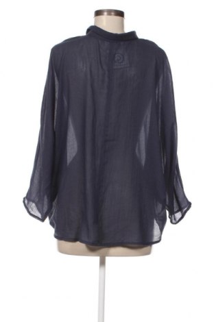 Γυναικείο πουκάμισο Lefties, Μέγεθος L, Χρώμα Μπλέ, Τιμή 12,83 €